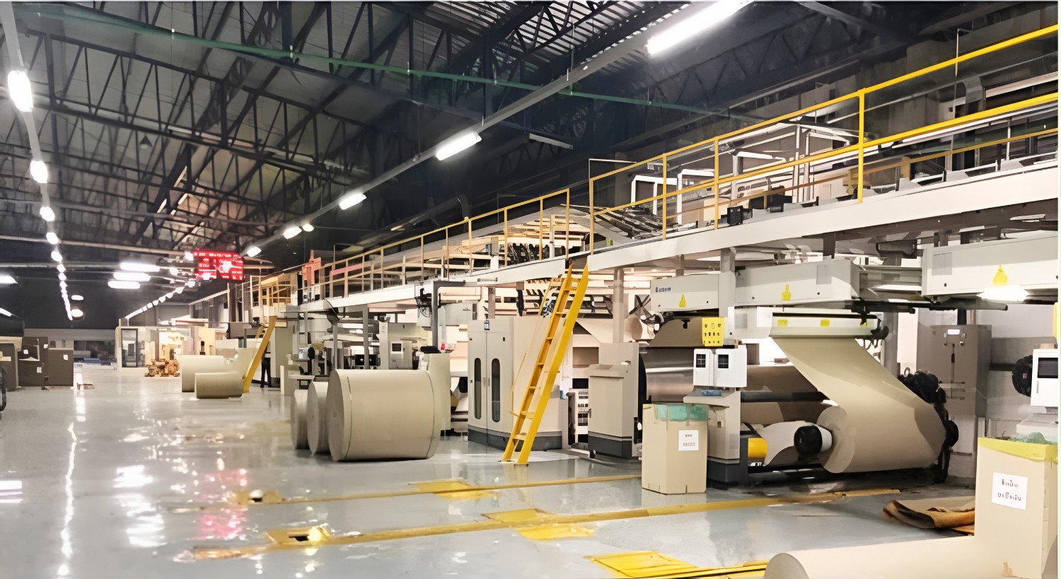 Automatic Corrugated Board Line Machine